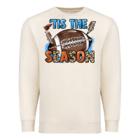 Sandshell Tis the season lightning bolt Premium Sweatshirt - HowdyJamesFarm