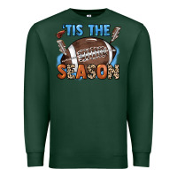 Sports Green Tis the season lightning bolt Premium Sweatshirt - HowdyJamesFarm