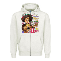 Oatmeal Heather Ay, ay, ay canta y no llores! Zipper Hoodie - NancyCooperArtShop