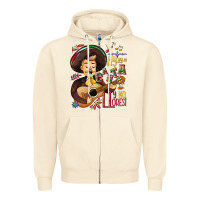 Sandshell Ay, ay, ay canta y no llores! Zipper Hoodie - NancyCooperArtShop