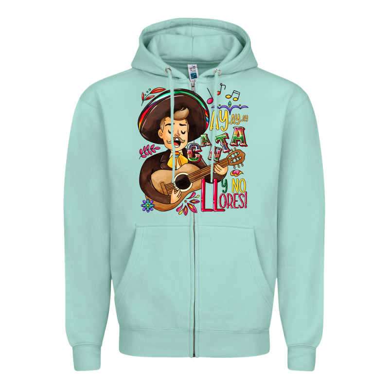 Ay, Ay, Ay Canta Y No Llores! Zipper Hoodie by NancyCooperArtShop | Teevron