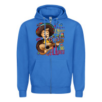 True Royal Ay, ay, ay canta y no llores! Zipper Hoodie - NancyCooperArtShop