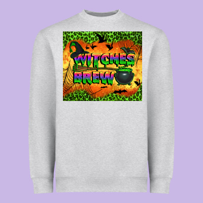 Witches Brew Tumbler Heavyweight Sweatshirt Designed By Bundleandbundleshop