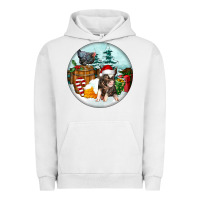 Pigment Lunar Rock Christmas Pig With Chicken Urban Hoodie - FaDigitalArtStudio