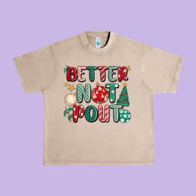 Better Not Pout Urban Heavy Tee Designed By Maliassmallbusiness