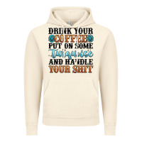Vintage Artic drink your coffee put on some turquoise and handle Vintage Hoodie - MaliasSmallBusiness