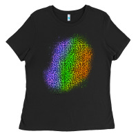 Black halloween leopard patch 4 Ladies Tee - BundleAndBundleShop