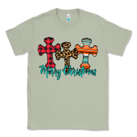 Matcha merry Christmas cross Classic Tee - CowhideDigitalArt