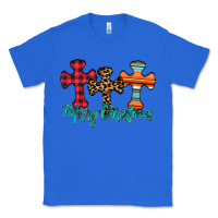 True Royal merry Christmas cross Classic Tee - CowhideDigitalArt