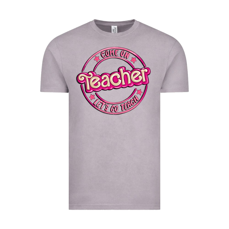 Come On Teacher Let's Go Teach Vintage Tee by MaliasSmallBusiness | Teevron