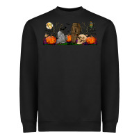 Black headstone and coffin lebbey glass Heavyweight Sweatshirt - BundleAndBundleShop