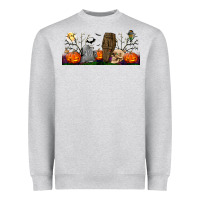 Heather Grey headstone and coffin lebbey glass Heavyweight Sweatshirt - BundleAndBundleShop