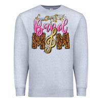 Heather Grey Band Mom Mother's Day Premium Sweatshirt - CowGirlArtShop