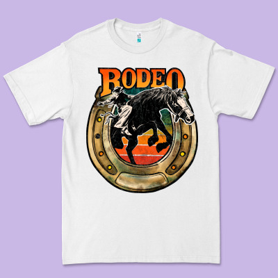 Rodeo Premium Tee Designed By Jahusdesignshop