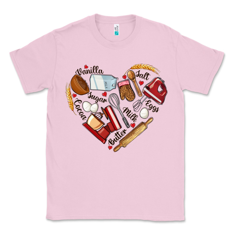 Bake Tools Hearts Classic Tee by NancyCooperArtShop | Teevron