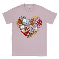 Lilac bake tools hearts Classic Tee - NancyCooperArtShop