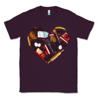 Plum bake tools hearts Classic Tee - NancyCooperArtShop