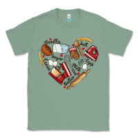 Sage bake tools hearts Classic Tee - NancyCooperArtShop