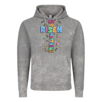 Cloud Rock he is risen cross Vintage Hoodie - MaliasSmallBusiness