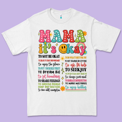 Mama Its Okay Premium Tee Designed By Jahusdesignshop