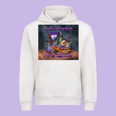 Spells And Potions For All Afflictions Tumbler Urban Hoodie Designed By Bundleandbundleshop