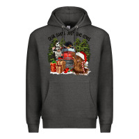 Charcoal Heather dear santa just send cows Premium Hoodie - CowGirlArtShop