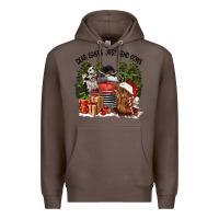 Coffee dear santa just send cows Premium Hoodie - CowGirlArtShop