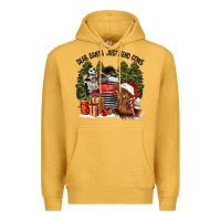 Mustard dear santa just send cows Premium Hoodie - CowGirlArtShop