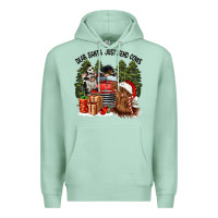 Seafoam dear santa just send cows Premium Hoodie - CowGirlArtShop