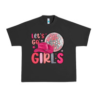 Pigment Black let s go girls Urban Heavy Tee - MaliasSmallBusiness
