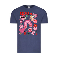 Vintage Denim cute valentines day Vintage Tee - MaliasSmallBusiness