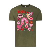 Vintage Olive cute valentines day Vintage Tee - MaliasSmallBusiness