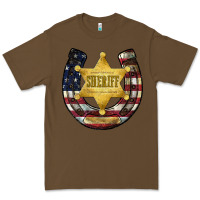 Cacao sheriff american flag Premium Tee - JahusDesignShop