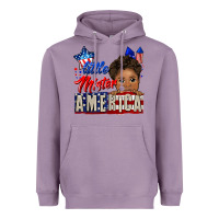 Lavender little mister america black boy Heavyweight Hoodie - CowGirlArtShop