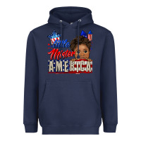 Navy little mister america black boy Heavyweight Hoodie - CowGirlArtShop