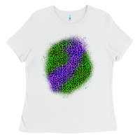 White halloween leopard patch 3 Ladies Tee - BundleAndBundleShop