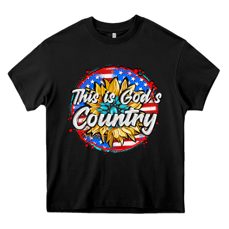 This Is God's Country Heavy Core Tee by AdoDesignShop | Teevron