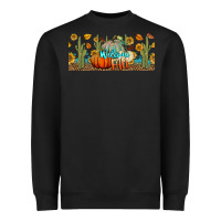 Black welcome fall Heavyweight Sweatshirt - BundleAndBundleShop