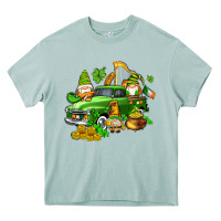 Arona st patricks gnomes  with farm truck Heavy Core Tee - AdoDesignShop