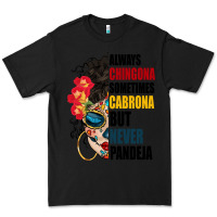 Black always chingona sugar skull Premium Tee - BundleAndBundleShop