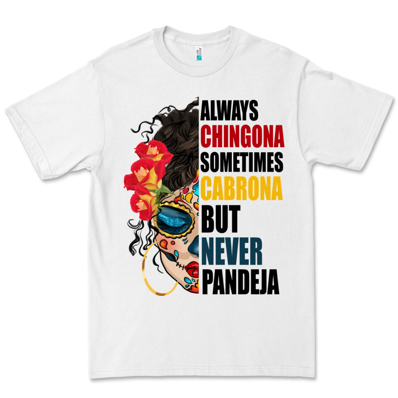 Always Chingona Sugar Skull Premium Tee by BundleAndBundleShop | Teevron