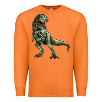 Carrot T-rex Premium Sweatshirt - HowdyJamesFarm