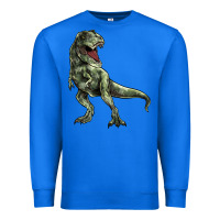 True Royal T-rex Premium Sweatshirt - HowdyJamesFarm