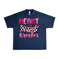 Navy heart breaker Urban Heavy Tee - MaliasSmallBusiness