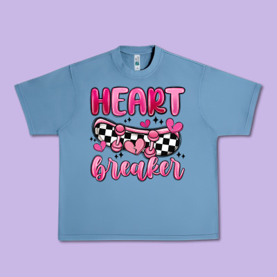 Heart Breaker Urban Heavy Tee Designed By Maliassmallbusiness