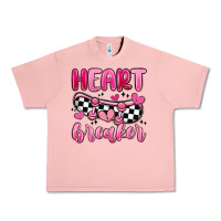 Salmon heart breaker Urban Heavy Tee - MaliasSmallBusiness