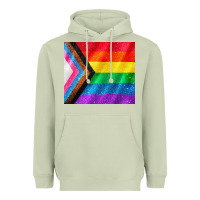 Matcha Pride flag Heavyweight Hoodie - CowGirlArtShop