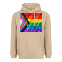Mushroom Pride flag Heavyweight Hoodie - CowGirlArtShop