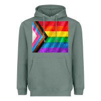 Sage Pride flag Heavyweight Hoodie - CowGirlArtShop