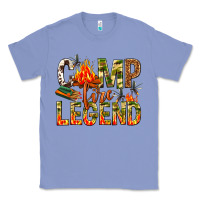 Colony Blue camp fire legend Classic Tee - NancyCooperArtShop